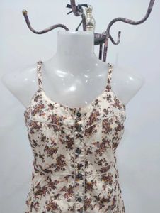 Floral Print Sleeveless