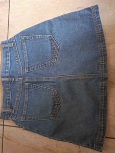 Girls Denim Skirt