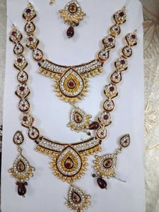 Artificial Rani Haar Necklace 2 Pieces Set
