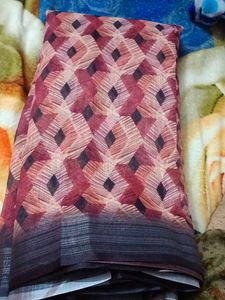 New Saree With Blouse