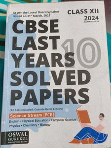 CBSE LAST YEAR SOLVED PAPERS.