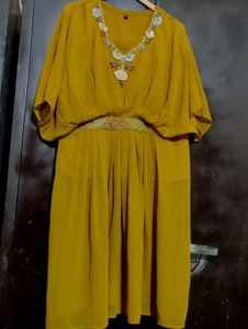 Musturd Co-Ords 2 Pcs Set for 36 Bust