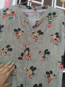 Kurti With Lovely Design 🧿👀