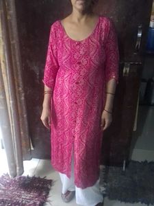 Pink Paisley Dress