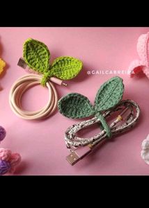 RESTOCK!!!!!!!! Crochet Leaf Sprouts