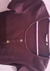 Cute Brown Crop Top