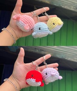 5 whale keychain