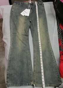 SAVANA Women&#39;s Flare Leg Jeans