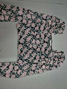 Floral Crop Top