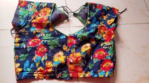 beautiful saree with blouse