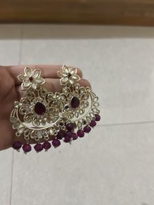 Elegant Silver-Tone Drop Earrings