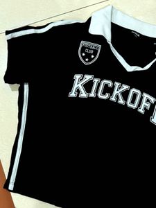 Max Black casual tee