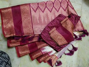 Premium Quality Pattu Silk Saree 😍