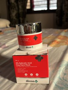 The Derma.co 2% Salicylic Acid Clay Face Mask