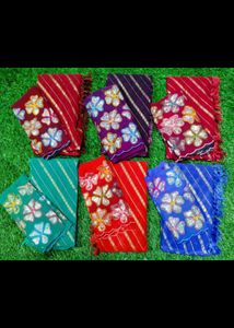 Singapore Chiffon Saree With Blouse