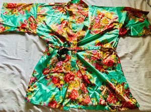 New Beautiful Silk Coat Free Size