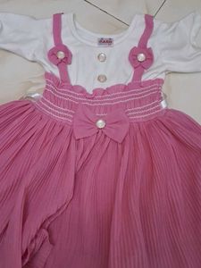 Cute Pink Girls Dress