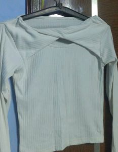 Ribbed Long Sleeve Top