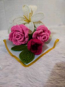 Crochet Flower Bouquet