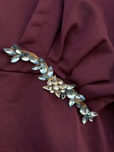 Elegant Burgundy Top