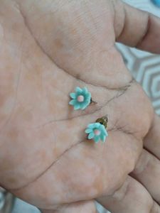 Cute Flower Stud Earring Set