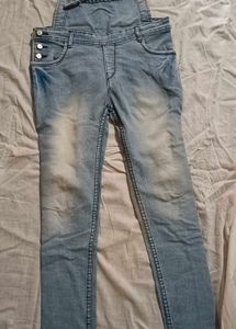 Denim Overalls - Light Wash