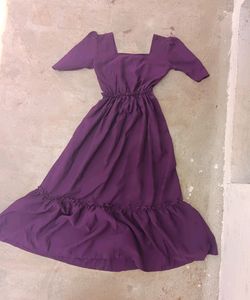Zoya Brand Ruffle Maxi S Size 💜