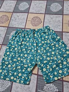 Floral Print Lounge Shorts