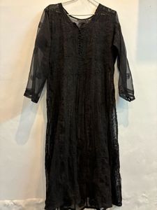 Chikankari Anarkali Kurta