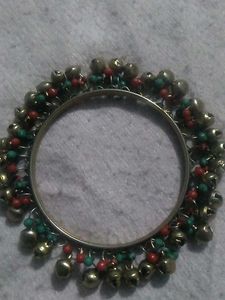 Colorful Jingle Bell Bangle