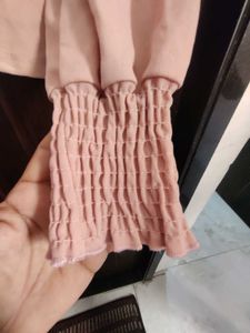 Elegant Peplum Long Sleeve Top