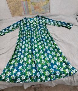 V Neck Kurta Set