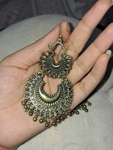 Boho Golden Dangle Earrings