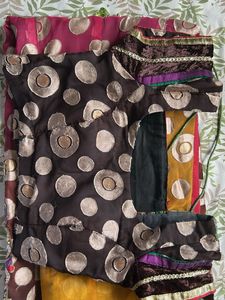 Embroidered Lehnga Saree