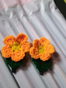 CUTE CROCHET HAIR CLIP