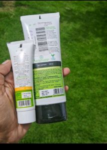 Mamaearth Charcoal Facewash And Ubtan Facemask
