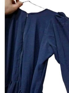 Elegant Navy Blue Maxi Dress