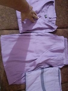 Kurta Pent Dupatta Lavender🫰