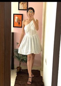 White Shifli Dress Size S