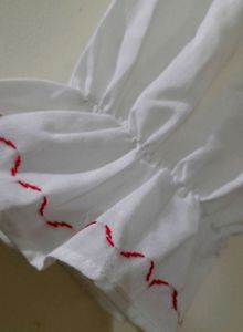Embroidered top