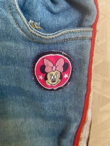 Babyhug Denim Pants - 12-18M Babygirl