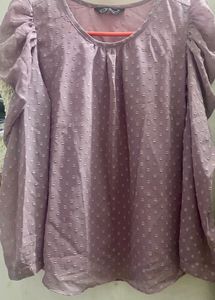 Elegant Puff Sleeve Top