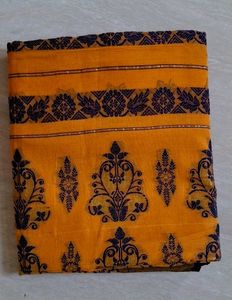 Elegant Mustard Yellow Saree 🪔✨