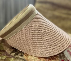 Woven Visor Hat- Never Used