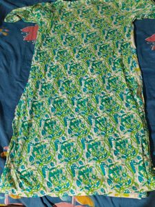 Floral Print Kurta
