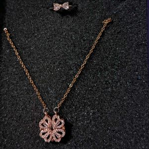 Rose Gold Colour Pendant