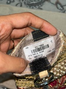 Embroidered Beaded mobile Cover/Holder