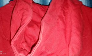 Red Button-Down Jacket