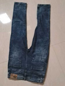 4 Items Jeans Girls&#39; Striped Denim Joggers✨️