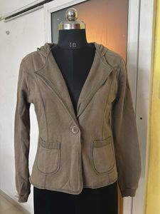 OLIVE Hooded Casual Jacket
